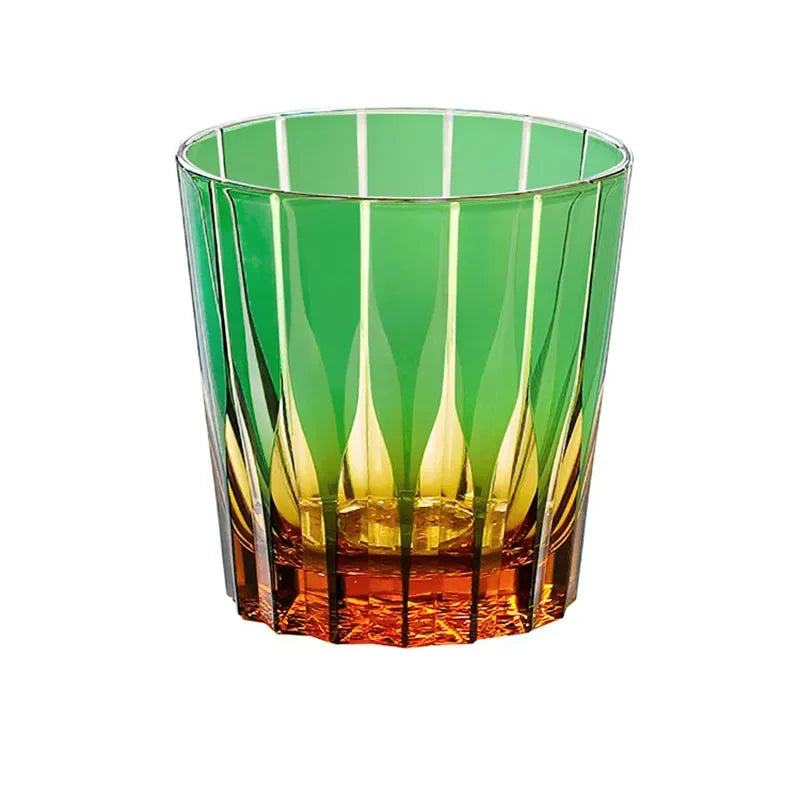 Wine Glasses Luxe Handmade Chrysanthemum Glass Wine Set Edo Kiriko Whisky Glass Japanese Carved Wedding Wine Glasses Vintage Cup